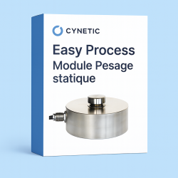 Module Easy Process – Pesage statique (silo, trémie, réservoir)
